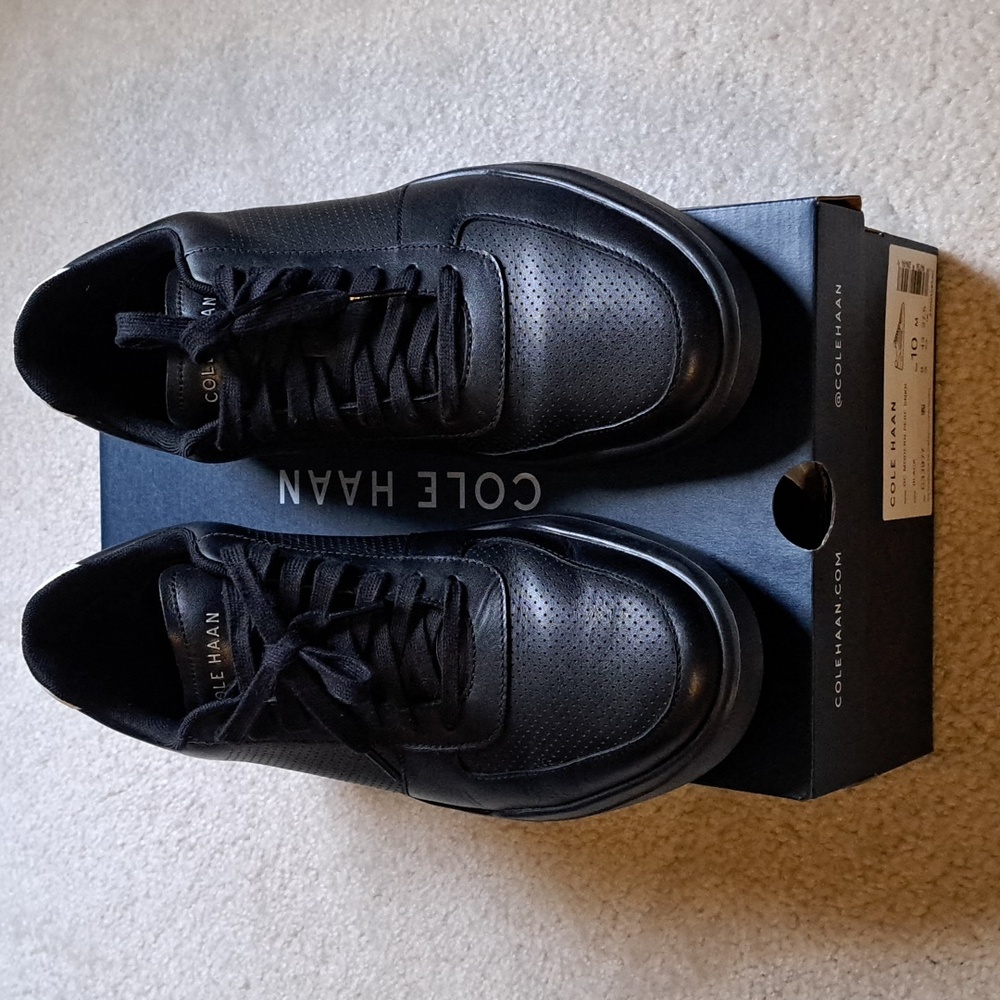 Cole Haan GC Modern Perf Snkr black/black